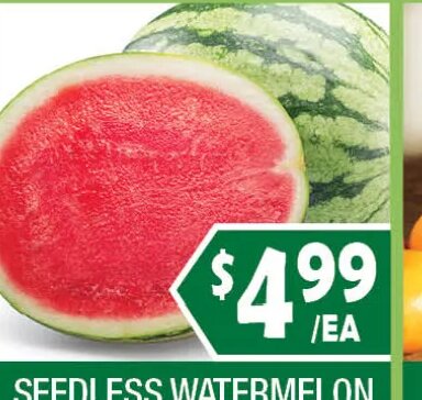 SEEDLESS WATERMELON