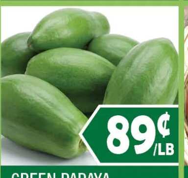 GREEN PAPAYA