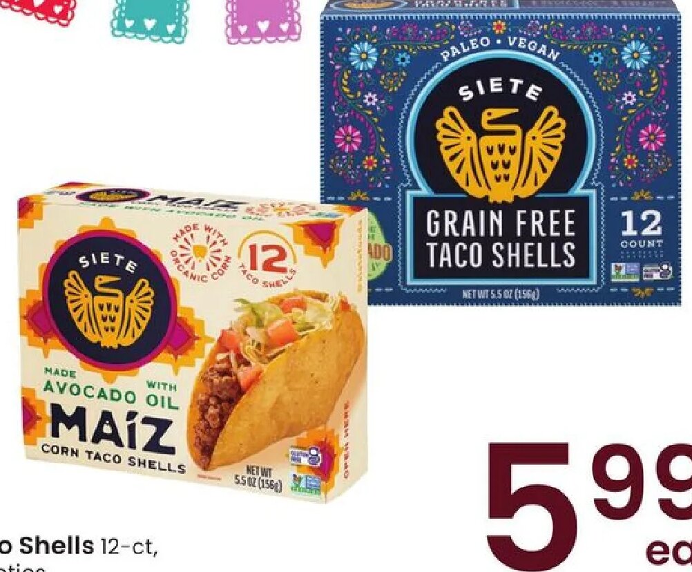 Siete Taco Shells