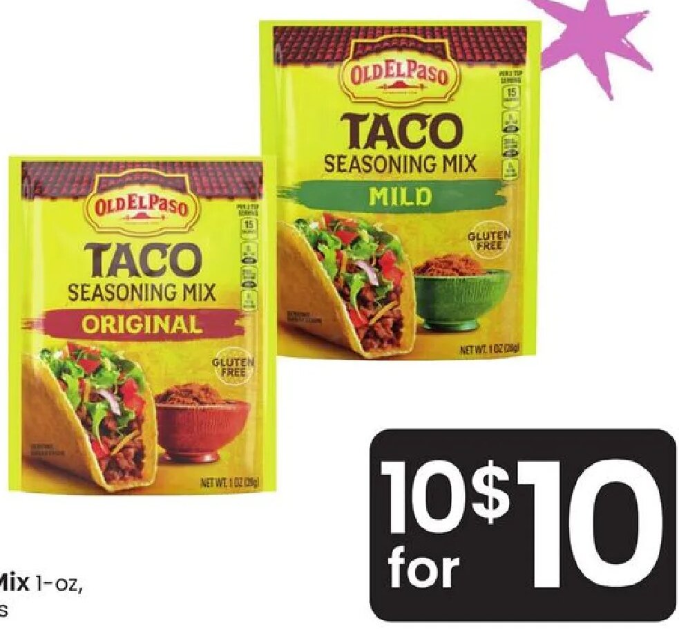 Old El Paso Seasoning Mix