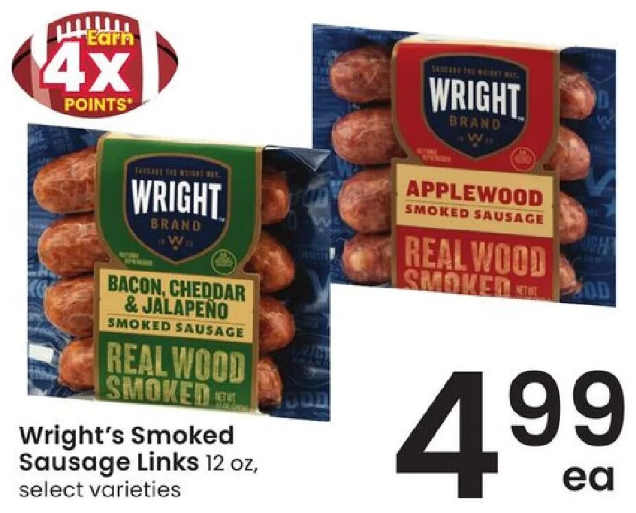 Wright's Smoked Sausage Links
