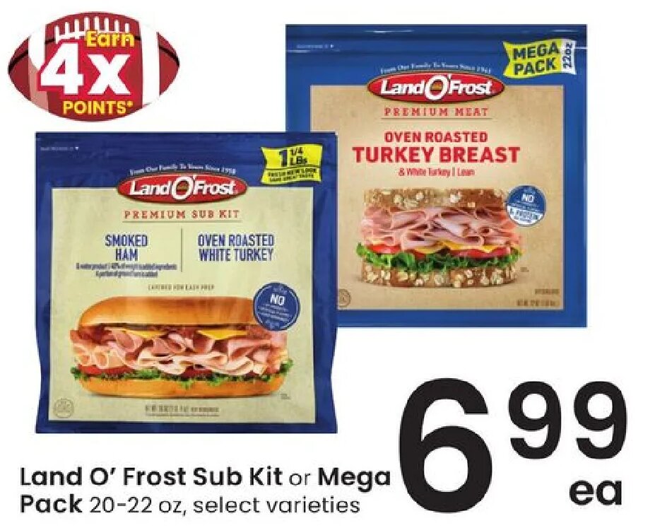 Land O' Frost Sub Kit or Mega Pack