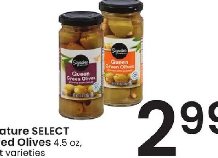 Signature SELECT Stuffed Olives