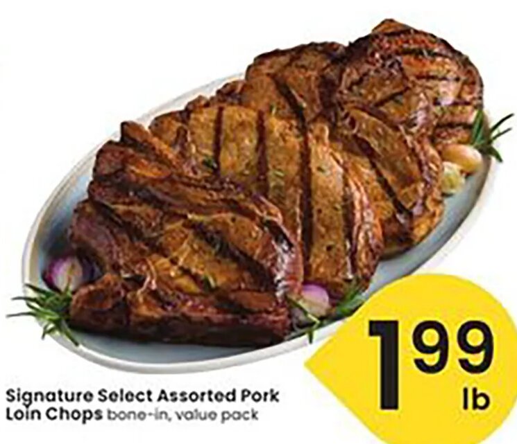Signature Select Assorted Pork Loin Chops at Albertsons
