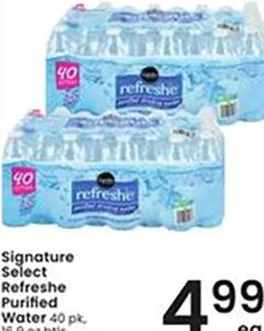 Signature Select Refreshe Purified Water