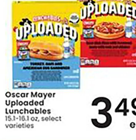 Oscar Mayer Uploaded Lunchables at Albertsons