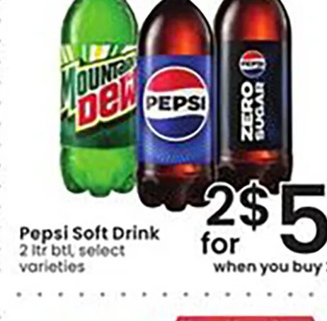 Pepsi Soft Drink at Albertsons