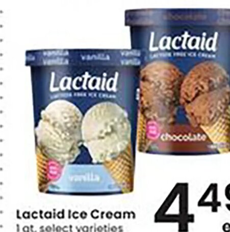 Lactaid Ice Cream