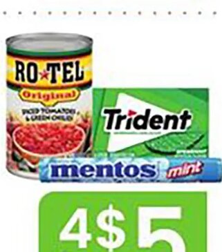 Ro-Tel/Trident/Mentos