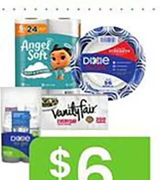 Angel Soft/Dixie/Vanity Fair at Albertsons