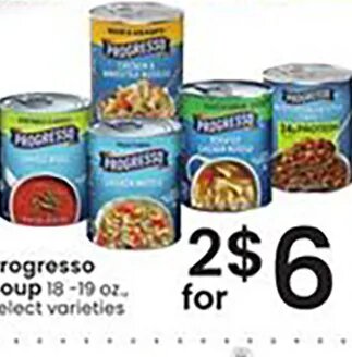 Progresso Soup at Albertsons