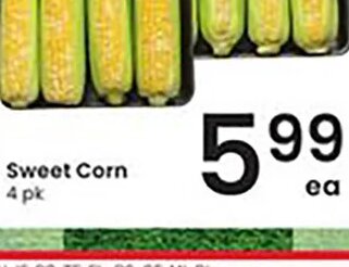 Sweet Corn at Albertsons