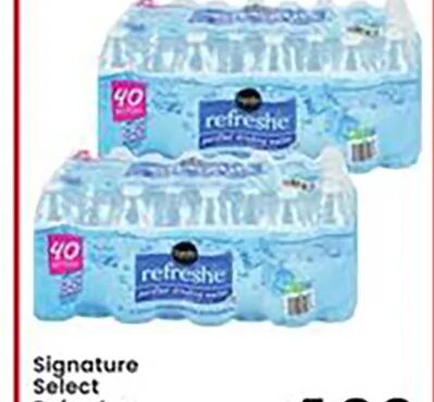 Signature Select Purified Water