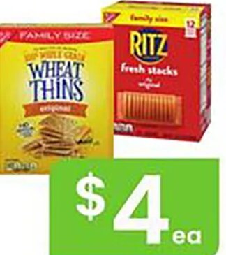 Ritz Crackers at Albertsons