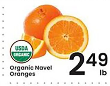 Organic Navel Oranges at Albertsons