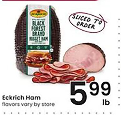 Eckrich Ham at Albertsons