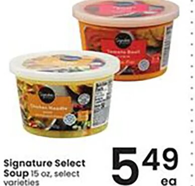 Signature Select Soup at Albertsons