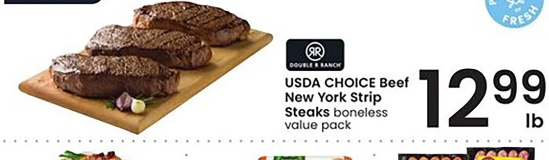 USDA CHOICE Beef New York Strip