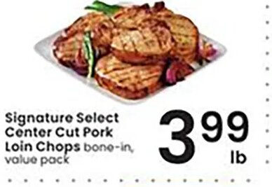Signature Select Center Cut Pork Loin Chops