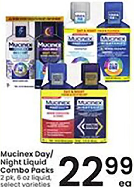 Mucinex Day/Night Liquid Combo Packs