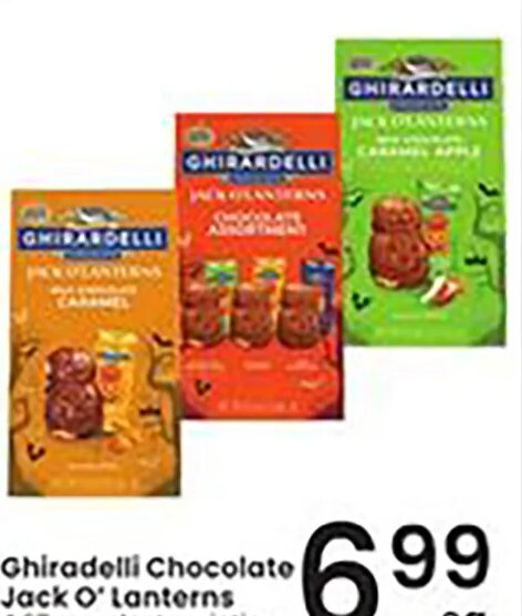 Ghirardelli Chocolate Jack O' Lanterns