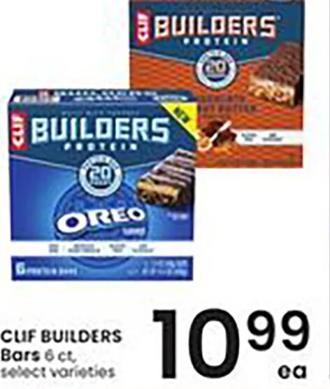 CLIF BUILDERS Bars