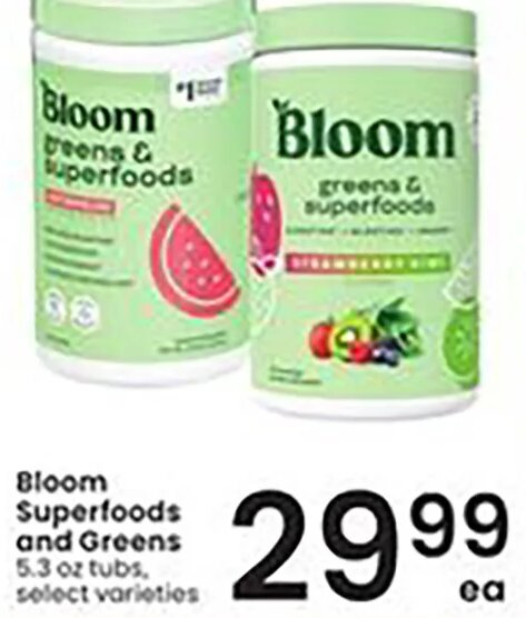 Bloom Superfoods and Greens