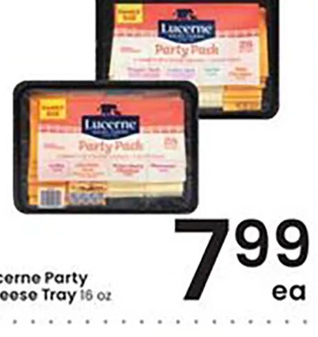 Lucerne Party Cheese Tray