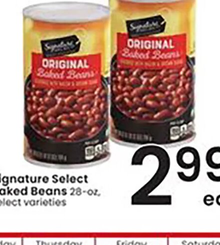 Signature Select Baked Beans