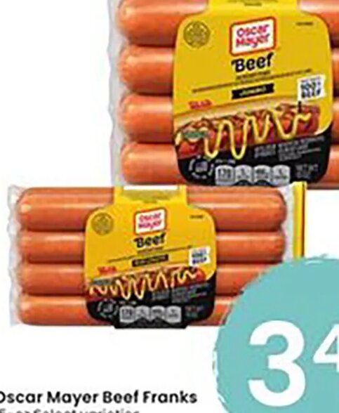 Oscar Mayer Beef Franks at Albertsons