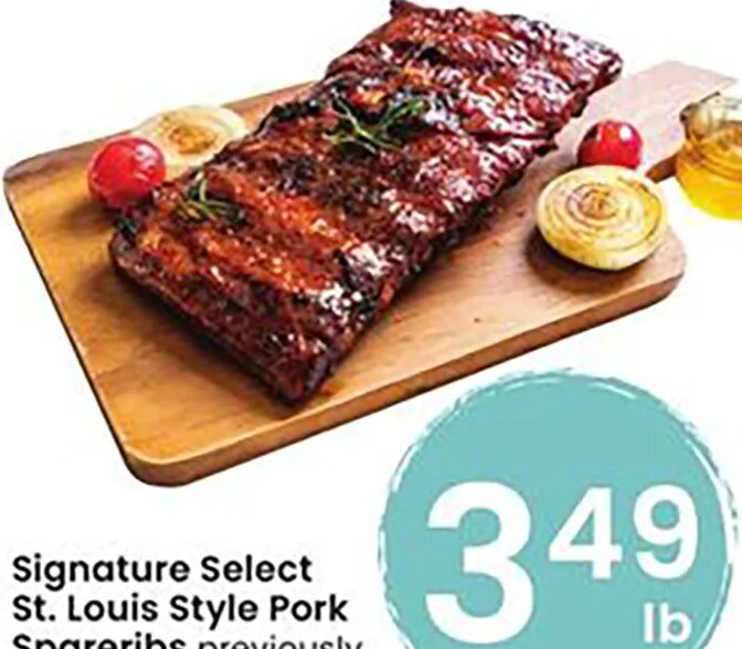 Signature Select St. Louis Style Pork Spareribs