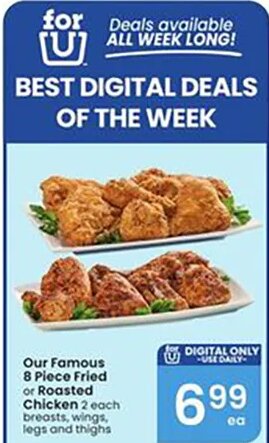 Our Famous 8 Piece Fried or Roasted Chicken