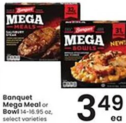 Banquet Mega Meal or Bowl