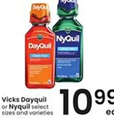 Vicks Dayquil or Nyquil