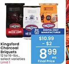 Kingsford Charcoal Briquets