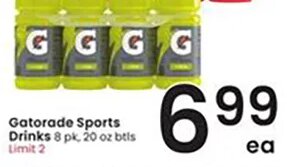 Gatorade Sports Drinks at Albertsons