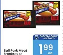 Ball Park Meat Franks at Albertsons