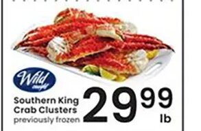 Southern King Crab Clusters