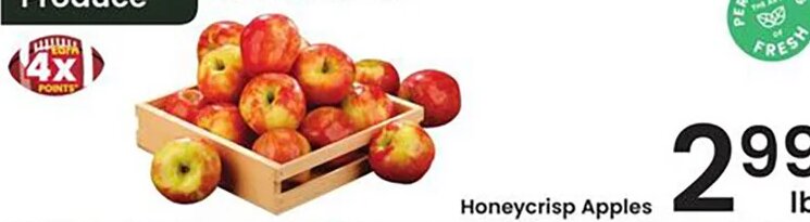 Honeycrisp Apples at Albertsons