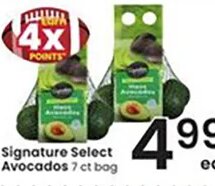 Signature Select Avocados at Albertsons