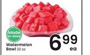 Watermelon Bowl at Albertsons