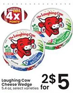 Laughing Cow Cheese Wedge at Albertsons