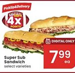 Super Sub Sandwich