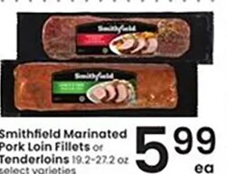 Smithfield Marinated Pork Loin Fillets at Albertsons