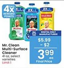 Mr. Clean Multi-Surface Cleaner