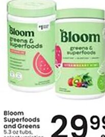 Bloom Superfoods and Greens