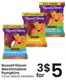 Russell Stover Marshmallow Pumpkins