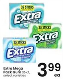 Extra Mega Pack Gum