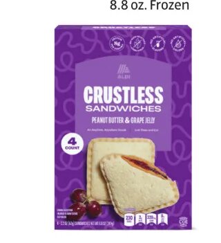 Lunch Buddies Crustless PB&J Sandwiches