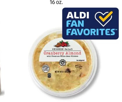 Park Street Deli Cranberry Almond Chicken Salad at ALDI